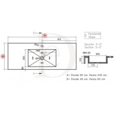 Lavabo Silestone Elegance